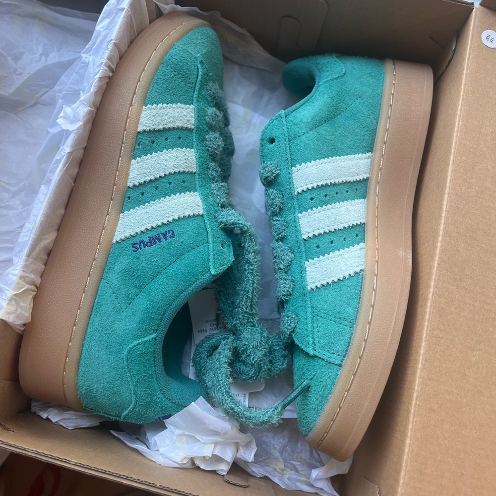 Adidas Originals Women’s Campus 00s Green Sneakers